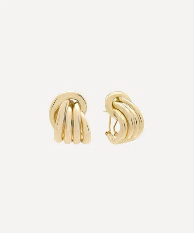 Shashi 14ct Gold-plated Vermeil Silver Margaux Stud Earrings