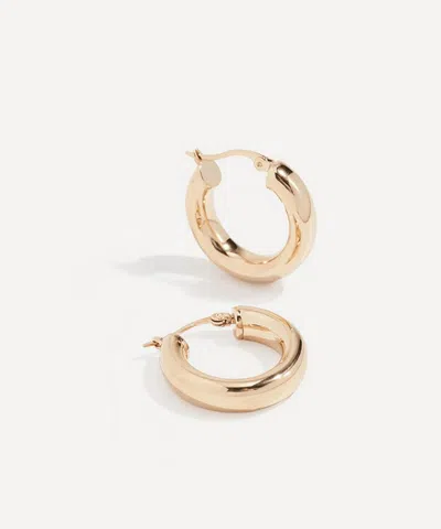 Shashi 18ct Gold-plated Dominique Hoop Earrings