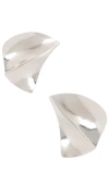 Shashi Sterling Silver Andreia Stud Earrings In 실버