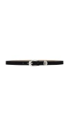 Shashi Aura Buckle Belt In 人造白金