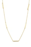 Shashi Bar Station Necklace