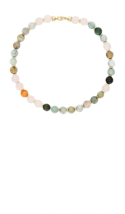 Shashi Beaded Necklace In Green