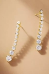Shashi Bezel-set Crystal Drop Earrings