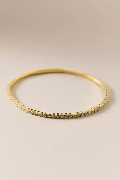 Shashi Bianca Bangle Bracelet In Gold