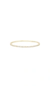 Shashi Bianca Flexi Bangle Bracelet In Gold