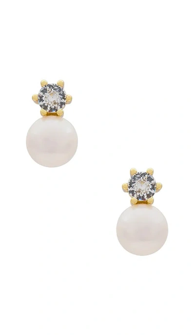 Shashi Bliss Stud Earrings In É‡‘è‰² & Ç��ç�