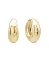 Shashi Cameron Hoop Earrings In Gold