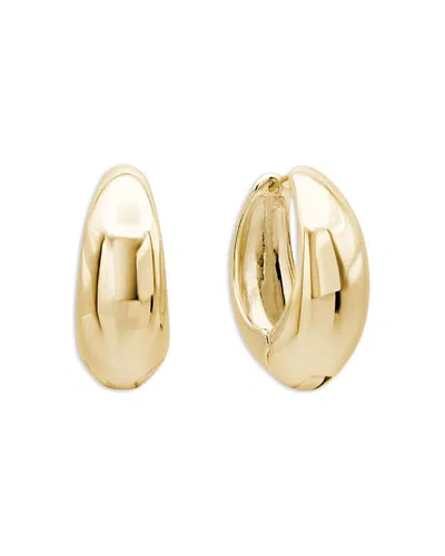 Shashi Cameron Hoop Earrings In Gold