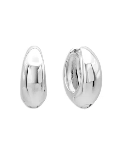 Shashi Cameron Hoop Earrings In Silver