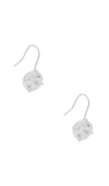 Shashi Caroline Drop Earring In Metallic