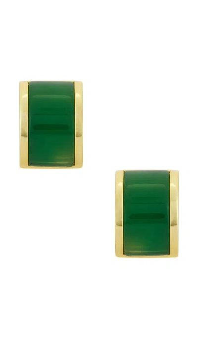 Shashi Cecillia Stud In Gold