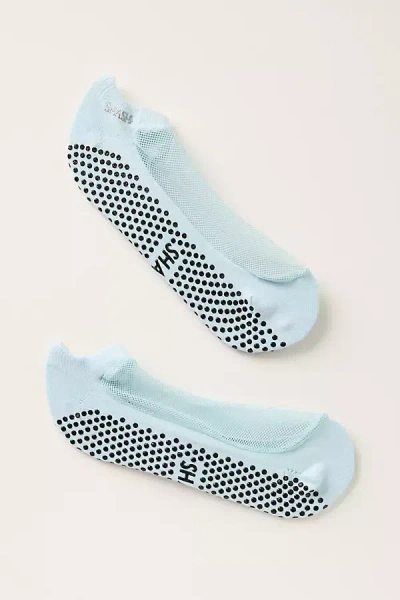 Shashi Classic Mesh Regular Toe Socks In Green