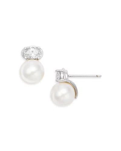 Shashi Cleo Stud Earrings In Red