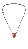 Shashi Conner Gemstone Necklace In Black