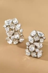 Shashi Crystal Cuff Earrings In Gold