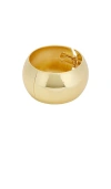 Shashi Dome Bangle Bracelet In Gold