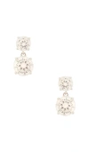 Shashi Double Solitaire Stud In Gray