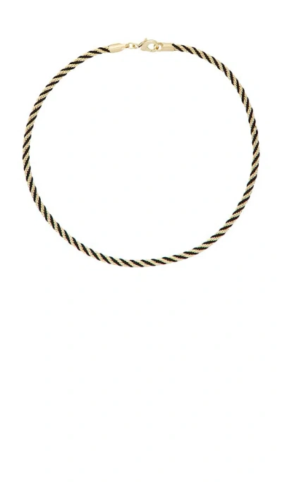 Shashi Duet Rope Chain Necklace In Black