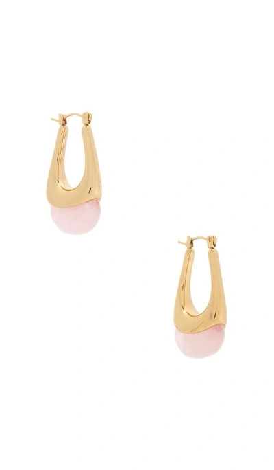 Shashi Elysse Hoop In Pink