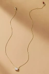 Shashi Emerald Baguette Necklace In Gold