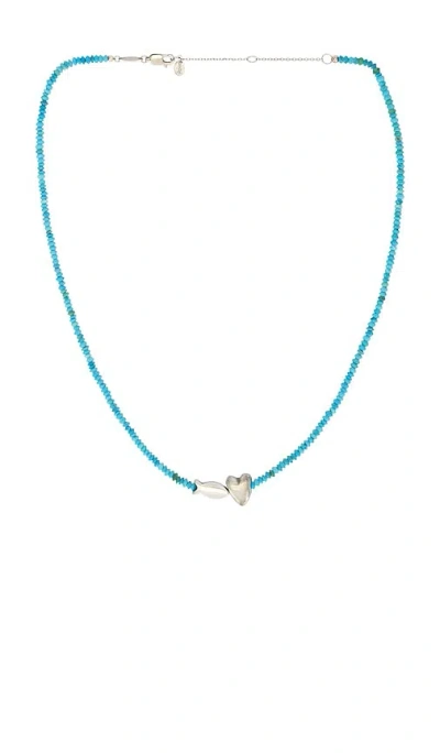Shashi Ercole Necklace In Blue