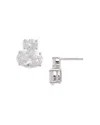 Shashi Esme Stud Earrings In Silver
