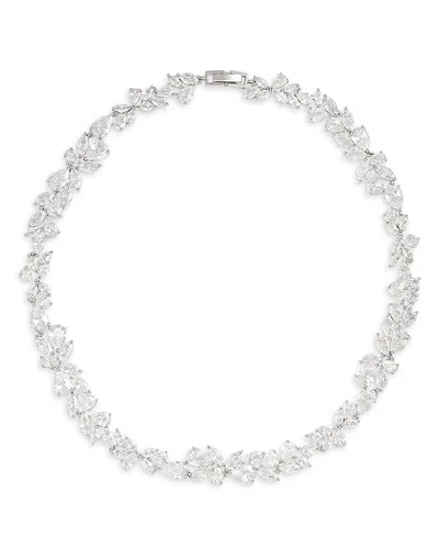 Shashi Fallen Leaf Necklace, 17 In Metallic