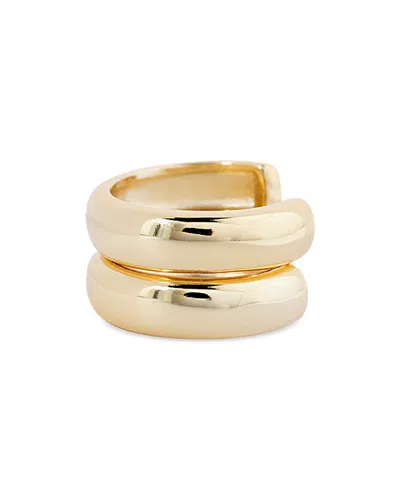 Shashi Ford Double Row Ear Cuff In Gold