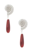 Shashi Grotto Earring In Metallic