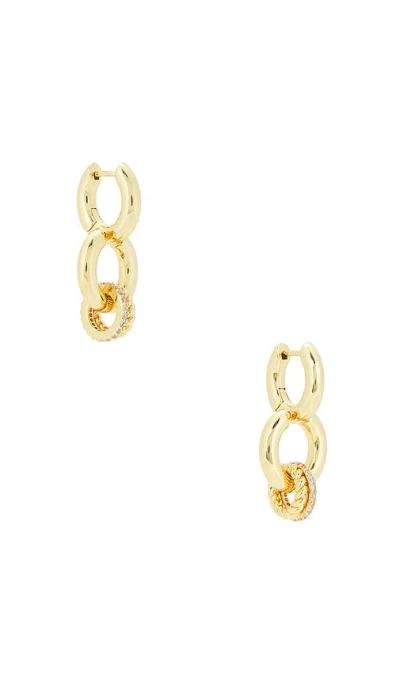 Shashi Hunter Huggie Earring In Gold