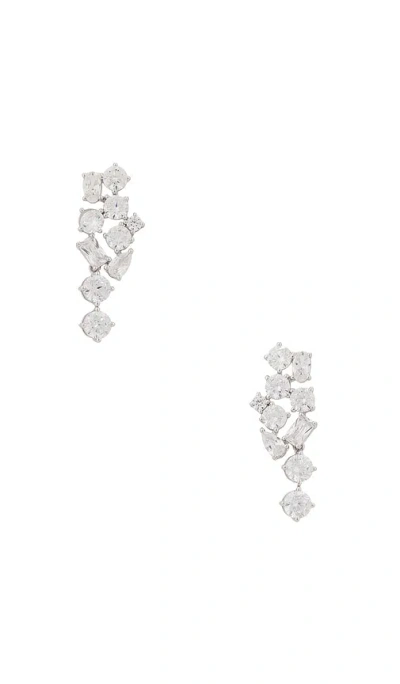 Shashi Jacklyn Earring In 银色