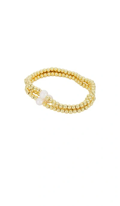 Shashi Jemima Bracelet Set In Gold