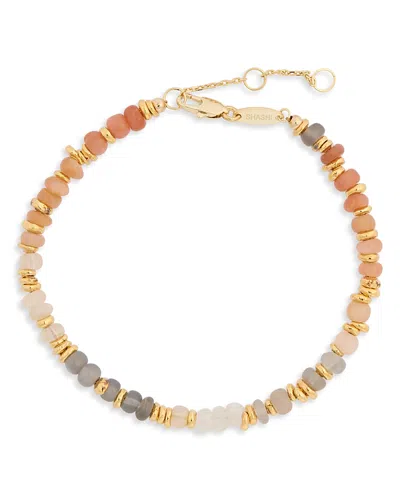 Shashi Judy Gemstone Bracelet In Gold