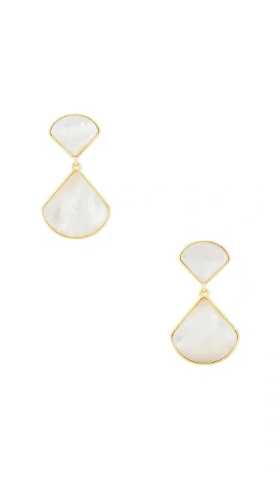 Shashi Julien Drop Earring In Gold