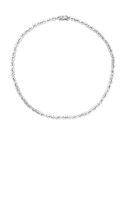 Shashi Kalista Pave Necklace In Diamond