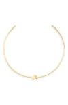 Shashi Knot Cuff Necklace In Gold