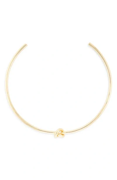 SHASHI SHASHI KNOT CUFF NECKLACE