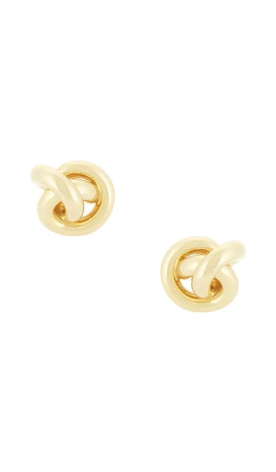 Shashi Knot Stud Earrings In 골드