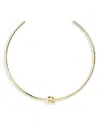 Shashi Knot Cuff Necklace In Gold