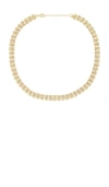 Shashi Linked Chain Necklace In 金色