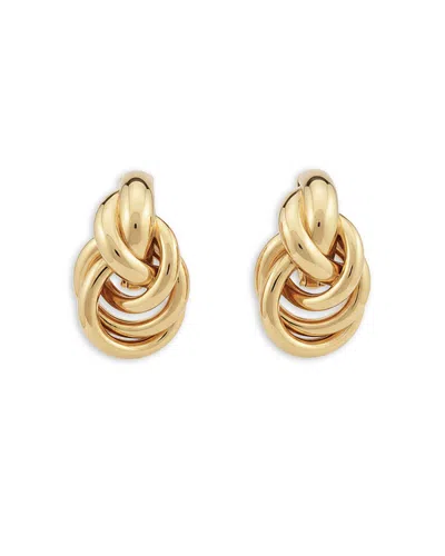 Shashi Linked Drop Earrings In Gold