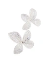 Shashi Lis Pave Earrings In White