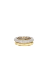 Shashi Lucite Ring Set In 金色