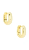 Shashi Maxine Large Hoop In Gold