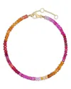 Shashi Natasha Multi-gemstone Beaded Bracelet In Multi
