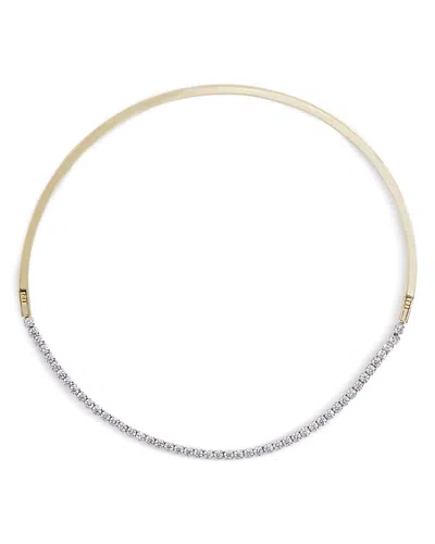 Shashi Nikita Half Tennis Necklace, 14.5 In White
