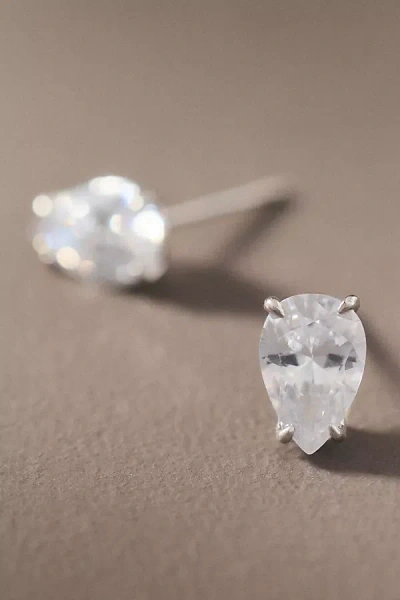 Shashi Nikita Stud Earrings In Metallic