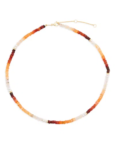 Shashi Odessa Beaded Necklace, 14.5-15.5 In Gold