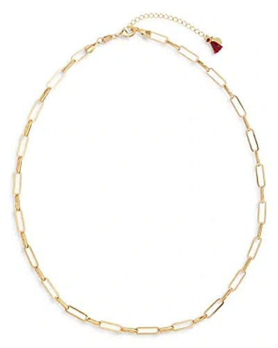 Shashi Patron Chain Necklace, 21-23 In Gold