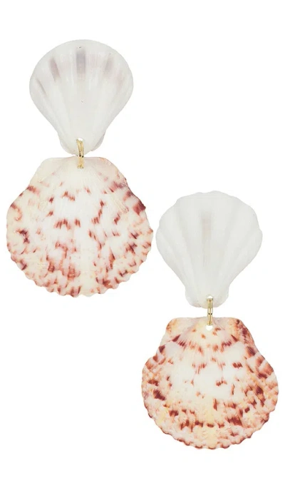 Shashi Pelicano Earring In White